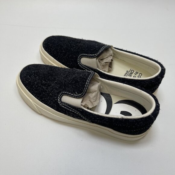Converse x GOLF le FLEUR One Star Slip Pro Shoes Slip-On Black Women Sz 5.5 NEW - Picture 4 of 12